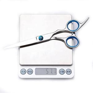 Herramienta de tijeras para el cabello Juego de tijeras profesionales para el cabello de 6 pulgadas Corte plano Dientes sin rastro Estuche para tijeras para el cabello - Product Image 3