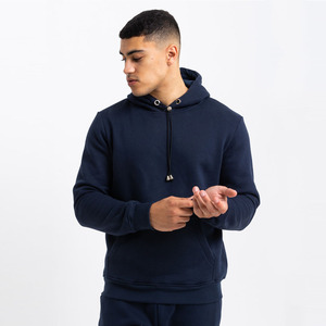 Vente en gros ensemble de survêtements 2 pièces automne-hiver ensemble de jogging en coton et polyester pour hommes avec logo personnalisé - Product Image 3