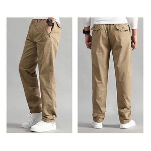 Best Price Men's Casual Pants Bangladesh Factory Export Oriented 100% Cotton Twill <b>Fabric</b> Regular Fit High Breathable - Product Image 3