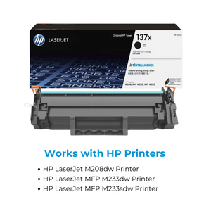 Cartucho de Tóner Original HP 137X (W1370X) para Impresoras, Color Negro - Product Image 4