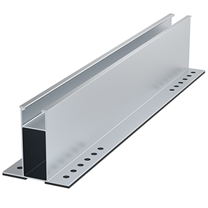 ระบบติดตั้งพลังงานแสงอาทิตย์รางขนาดเล็กทรงสี่เหลี่ยมคางหมูลูกฟูกติดหลังคาโลหะพลังงานแสงอาทิตย์ - Product Image 4