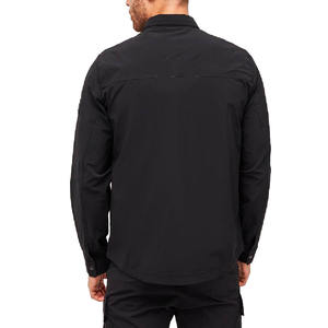 Wholesale Custom Logo Baseball Nylon Spandex Quick Dry <b>Men</b> <b>Jackets</b> Zipper <b>Lightweight</b> <b>Waterproof</b> Running <b>Jackets</b> for <b>Men</b> - Product Image 5