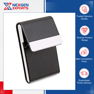 Tarjetero Magnético de Cuero PU Genuino de Calidad Excepcional, Disponible en Stock, para Compradores al por Mayor, Precios Directos de Fábrica, Nexgen - Product Image 5