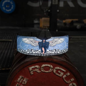 Ceinture d'haltérophilie Anime de musculation robuste nouveauté ceinture d'haltérophilie Anime en cuir - Product Image 5