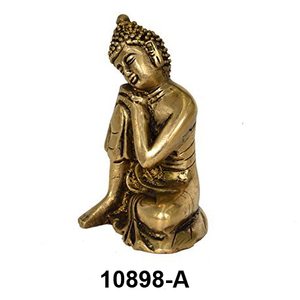 Làm Bằng Tay Đầy Đủ Brass <span class=keywords><strong>Jain</strong></span> Tôn Giáo Bức Tượng Với Bóng Đánh Bóng Trang Chủ Trang Trí Ngồi Phật Tượng Để Bán Và Bán Buôn - Product Image 6