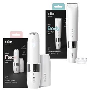 Mini Depiladora Corporal Smartlight, Depiladora Facial y Afeitadora Corporal para Mujer - Product Image 1