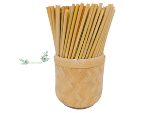 Hot Sale 2025 Dried Grass Straw and Eco Friendly Straws Grass Made of All-natural Usage Drinking Beverage From Eco2go Vietnam - Product Image 3
