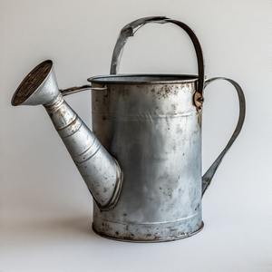 Arrosoir en fer galvanisé de designer avec style vintage pour la décoration intérieure rustique et le jardinage - Product Image 6