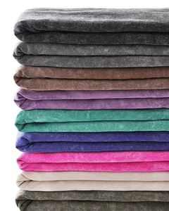 T-shirt en coton lavé surdimensionné personnalisé par le fabricant, gris, vintage, délavé à l'acide, streetwear lourd, tee-shirt vierge à imprimer pour hommes - Product Image 6