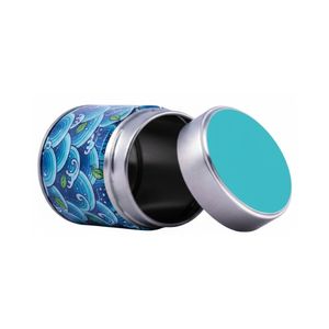 Lata Redonda Personalizable de Hojalata |   Almacenamiento y Empaque de Té y Café Hermético de Grado Alimenticio con Tamaño Personalizado - Product Image 5