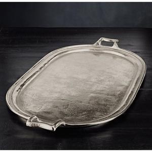 Bandeja de servicio minimalista moderna de acero inoxidable ideal para alojar invitados en entornos domésticos de primera calidad para ocasiones de Ramadán - Product Image 2