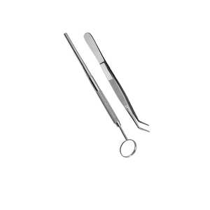 Kit d'examen dentaire, kit de soins dentaires 6 pièces avec outils en acier inoxydable, ensemble d'hygiène buccale approuvé par les dentistes pour un usage domestique - Product Image 2