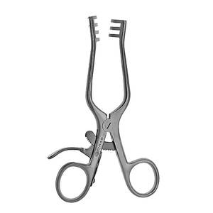 Retractor de instrumento quirúrgico Weitlaner Retractor 8 "Blunt 3*4 Uso Reutilizable Herramienta de retracción de acero inoxidable quirúrgico alemán - Product Image 1