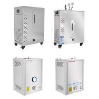 Mesin Generator listrik uap induksi kecil, 100kg/jam 300kg harga jam Gas Mini Portabel pabrik tekanan rendah tinggi