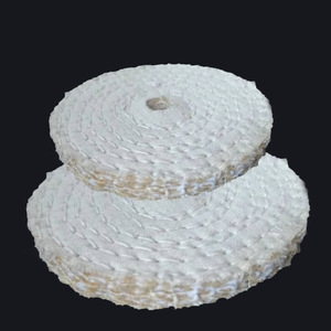 ล้อป่านศรนารายณ์สีขาวสำหรับขัดกระจกเครื่องขัดโลหะทำจากเหล็กสแตนเลสสำหรับขัดกระจก - Product Image 1