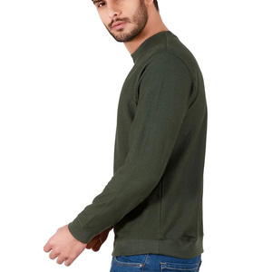 เสื้อสเวตเตอร์คอกลมดีไซน์กราฟิกส์3D โลโก้นูนเสื้อสเวตเตอร์คอกลม - Product Image 3