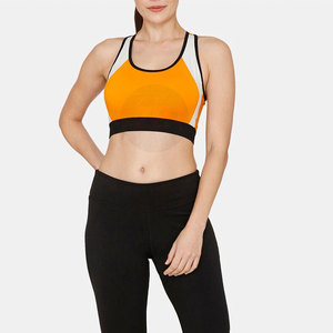 Sujetador deportivo de alta sujeción diseñado con tela elástica y ajuste seguro para correr, yoga y fitness - Product Image 4