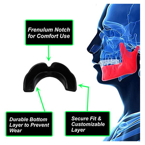 Protector Bucal de Silicona, Protector Deportivo Universal, Color Negro - Product Image 5