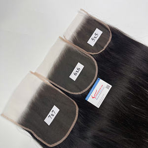 ¡Pelo de lujo 2025! Extensiones de cabello de alta calidad Precio barato Extensiones de cierre de encaje Fácil de aplicar con muchas texturas - Product Image 4