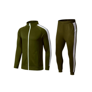 Heat-Transfer Printed Logo Solid Winter Casual Breathable High Quality Tracksuit for Men Fleece Joggers Hoodies Sets - Product Image 6