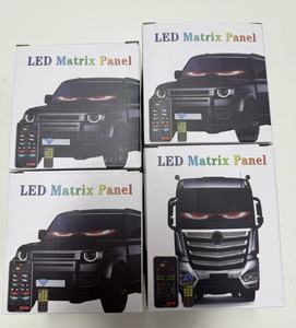 Pantalla LED para Parabrisas de Coche Devil's Eye 1664, 5V, Reemplazo, Nueva Luz Indicadora DIY, Control Remoto por Aplicación, Ojos Animados para Camiones - Product Image 1