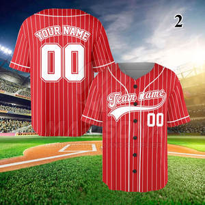 Camiseta de Béisbol de Material Duradero, Marca Privada, Camiseta de Béisbol de la Mejor Calidad en Venta en Línea - Product Image 3