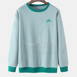 Sweats d'hiver 100% coton de haute qualité pour hommes Style décontracté solide avec impression numérique Service OEM à séchage rapide et respirant - Product Image 1