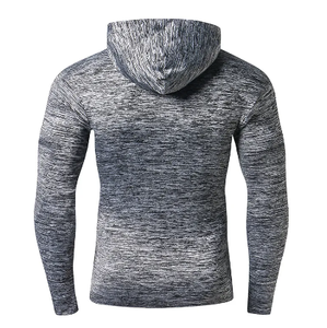 แจ็กเก็ตมีฮู้ดสำหรับผู้ชายเสื้อผ้าออกกำลังกายออกกำลังกายพิมพ์ลายได้ออกแบบโลโก้ได้ตามต้องการสำหรับฤดูหนาวเล่นกีฬายิม - Product Image 4