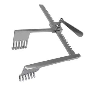 Retractor de Huesos de Acero Inoxidable, Distractor Manual Lumbar-Intercostal de 6 Puntas, Instrumento Ortopédico Ligero, Venta al Por Mayor, Mejor Vendido, con Certificación CE - Product Image 5