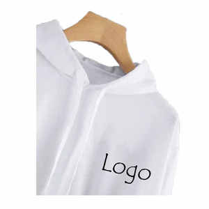 Sweat-shirt unisexe 100 % coton personnalisé avec capuche brodée, style streetwear décontracté, couleur unie respirante, saison automne, teinture unie - Product Image 5