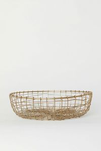 Farmhouse Home Decor Metal <b>Wire</b> <b>Basket</b> - Decorative Pantry <b>Storage</b> and Hanging Produce <b>Basket</b> for Minimalist Kitchen Organizer - Product Image 3
