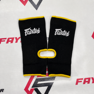 Protège-chevilles de Muay Thai Fairtex et Twins de haute qualité avec logo personnalisé, protection haute élasticité pour le kickboxing - Product Image 1