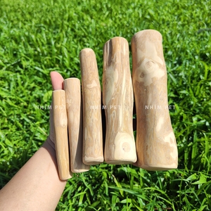 Juguete para masticar de madera de café vietnamita, entretenimiento natural de larga duración para mascotas - Product Image 3