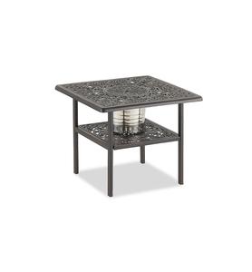 โต๊ะข้างอลูมิเนียมทรงกลมเคลือบทองโต๊ะข้างสำหรับตกแต่งเฟอร์นิเจอร์ - Product Image 2