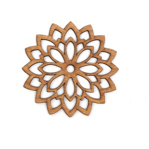 Rounded Modern Style Wooden Coaster Unique design Decoration & Accessories Mats & <b>Pads</b> drink <b>coffee</b> mug coaster customized - Product Image 2