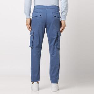 Pantalones Cargo de lona de algodón 100% para hombre, superventas, de alta calidad, informales, planos, personalizados, diseño medio, precio barato, venta al por mayor - Product Image 4