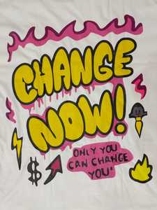 Venta al por mayor Hip Hop más tamaño en blanco gráfico orgánico Vintage grasa de gran tamaño de algodón de los hombres de impresión de camiseta - Product Image 2