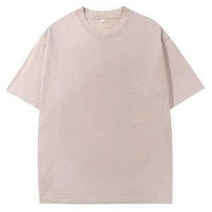 แฟชั่น2025ใหม่เสื้อยืดคอกลมแขนสั้นพิมพ์ลายวินเทจสำหรับผู้ชายย้อนยุคผ้าบาติกจางหายไปหลวม boxy พอดีตัว100% ลำลอง - Product Image 1