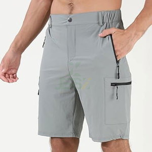 Short cargo respirant multi-poches pour hommes, 100% polyester, taille moyenne, séchage rapide, activités tactiques de golf athlétiques en plein air - Product Image 5