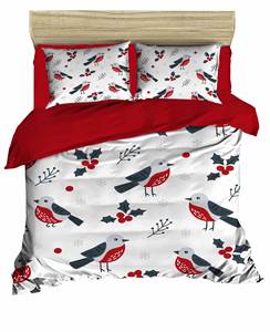 Festive <b>Christmas</b> Pattern Digital Print <b>Double</b> <b>Duvet</b> Cover Set 200x220 cm Ran force Cotton - Product Image 6