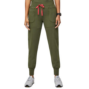 Nouvel Arrivage Unisexe Hôpital Scrubs À Manches Courtes Fermeture Éclair Lavable Respirant Toile Médecin Uniformes Confortable Pratique Sans Couture - Product Image 2