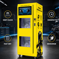 Distributeur automatique de désinfection et de nettoyage de casques de moto Ouruoxi Double Dual Football