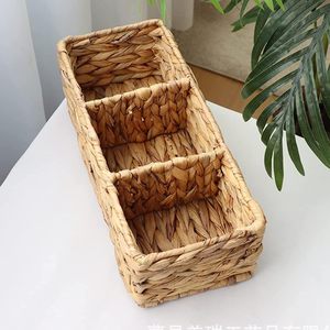 Cesta dividida de tamaño personalizado, caja redonda de embalaje de té, jacinto de agua de lujo, cestas pequeñas para servir té - Product Image 4