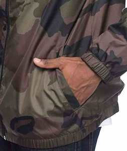 Grande demande Veste coupe-vent camouflage d'hiver pour homme Design OEM personnalisé Fermeture éclair chauffante de haute qualité - Product Image 5
