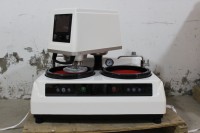 Máquina Pulidora y Amoladora de Muestras Metalográficas Totalmente Automática de Doble Disco Q-100B para Tratamiento de Superficies Metálicas, Pruebas de Laboratorio, 1 Año de Garantía