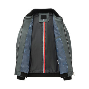 แจ็กเก็ตหนังผู้ชายแบบสตรีทแวร์ให้ความอบอุ่นสำหรับฤดูหนาว - Product Image 3