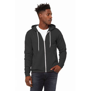 Sudadera con capucha de algodón negro para hombre al por mayor con estampado de logotipo personalizado jersey de moda de manga larga-OEM personalizado para la temporada de invierno - Product Image 1