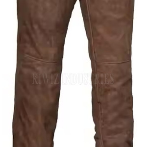 Pantalon confortable de haute qualité pour cuir gay fabriqué au Pakistan à bas prix pantalon en cuir gay à contraste de couleur - Product Image 4
