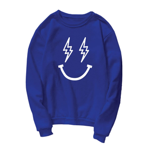 Fashionable Casual Sweatshirt for <b>Men</b> Wholesale Custom Printed Crew Neck Long Sleeve Slim Fit Sweatshirt by Roim Ent - Product Image 2