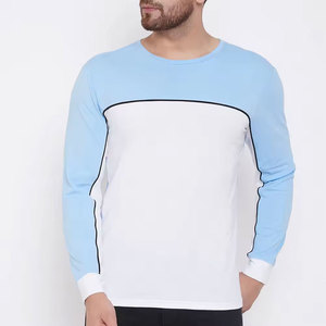 T-shirt pour homme en coton 100% 260 grammes, manches longues, coupe régulière, respirant, décontracté, fabriqué au Pakistan, nouvelle arrivée, adulte - Product Image 1